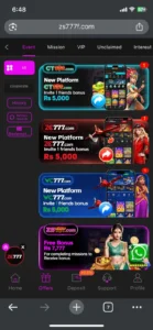 ZS777 Game APK Download (New Earning App in Pakistan) 4